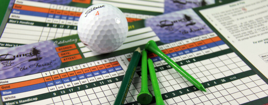 Il glossario del golf