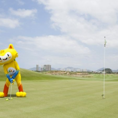 mascotte Rio 2016 golf