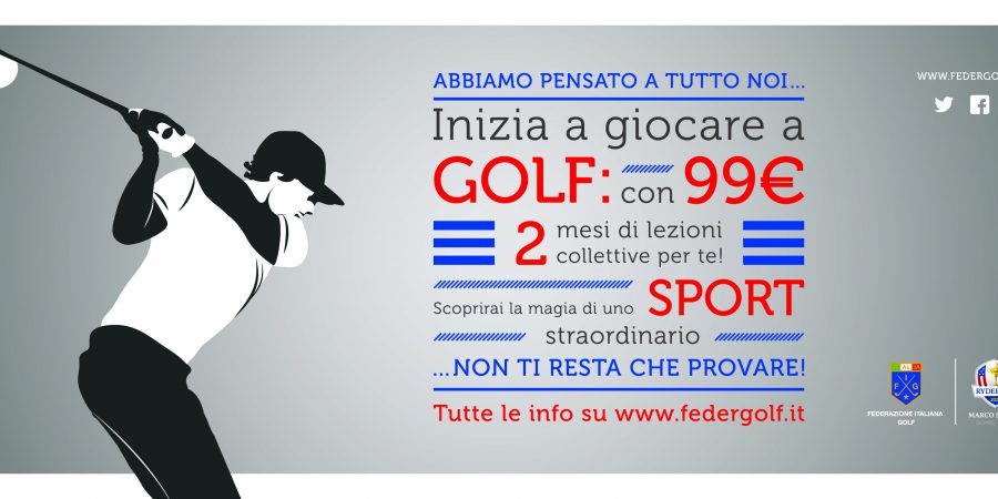 Promozione golf a 99 euro