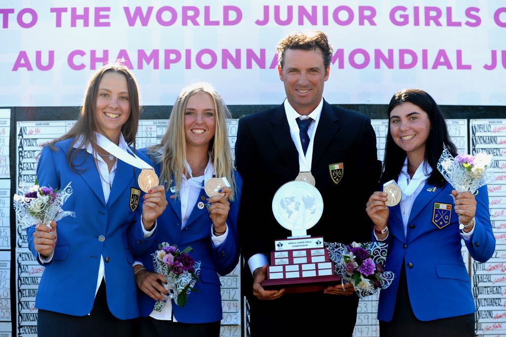 Premiazione Italia World Girls