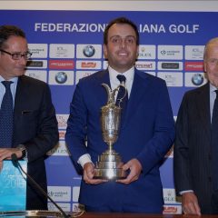 Da sinistra Luigi Contu, Francesco Molinari, Franco Chimenti