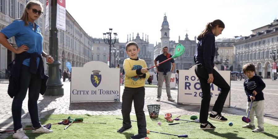 Golf in Piazza a Torino