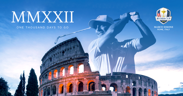 1000 giorni alla Ryder Cup 2022