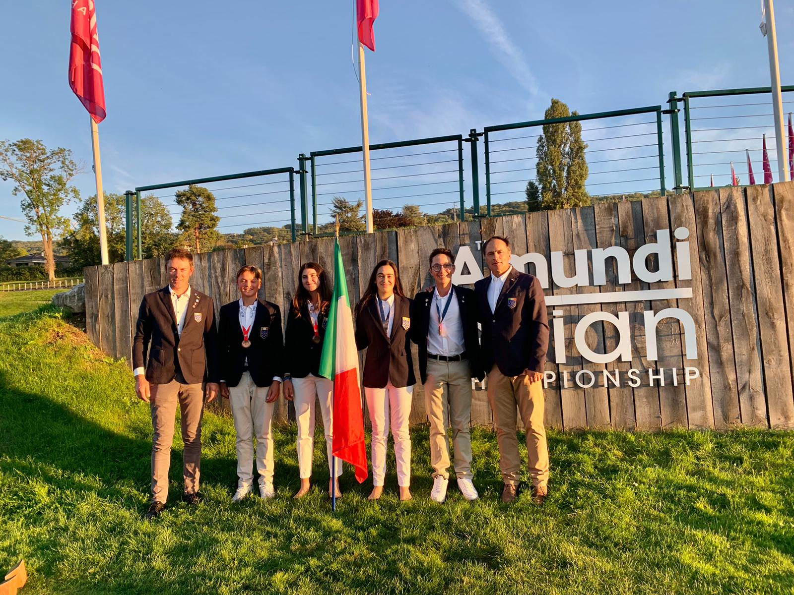 The Amundi Evian Juniors Cup, vincono Van Hauwe e Martinez. Giovanni Binaghi e Ginevra Coppa chiudono 6/i, azzurri 3/i nella Nation’s Cup