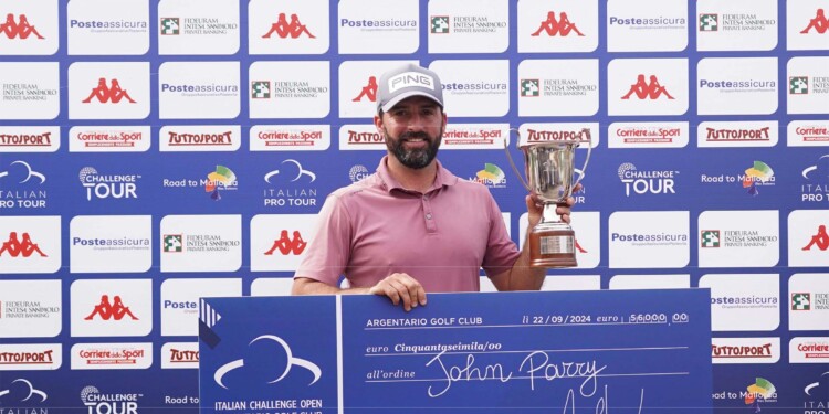 Italian Pro Tour: John Parry vince e va sul DP World Tour. Gagli settimo