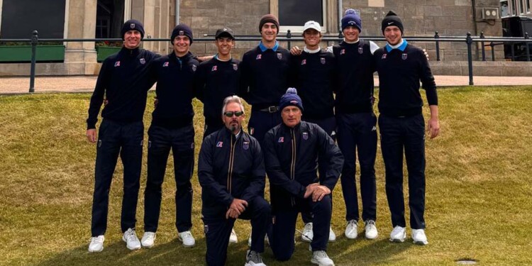 Il team azzurro al St. Andrews Links Trophy