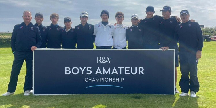 Il team azzurro al The Boys Amateur Championship