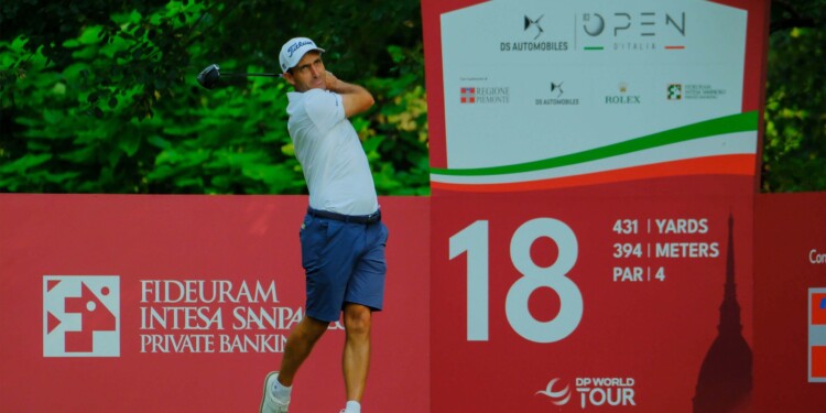 Edoardo Molinari al comando del DS Automobiles 83° Open d’Italia