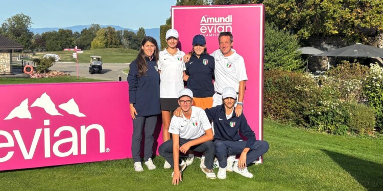 Evian Jr Cup alla Francia, Italia 13ª